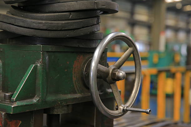 Sketch of piping design mixed with industrial equipment photo