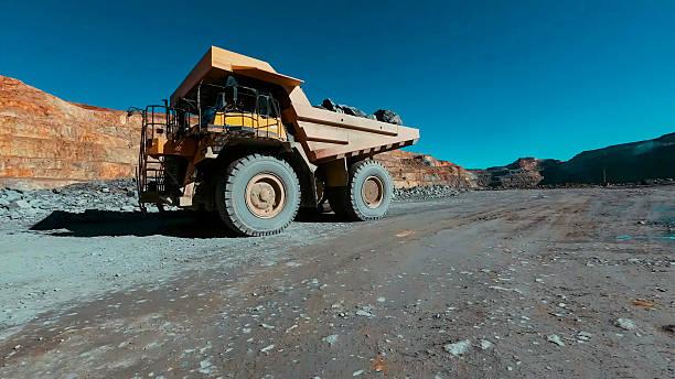 istock View of mining trucks transporting minerals to the leaching pads 2212845293