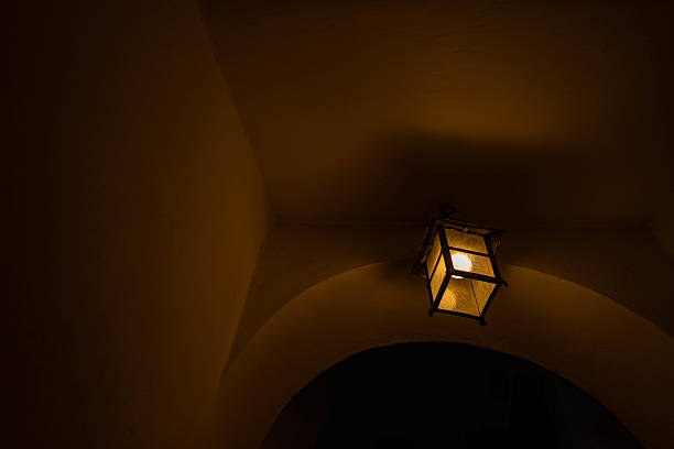 istock Bran, Romania - October 23, 2024: Eerie Shadowy Nook in Dracula's Fortress 2212845948