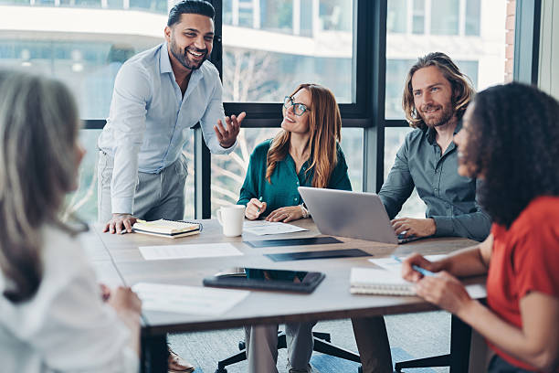 istock Business meeting in a modern office space 2212847362