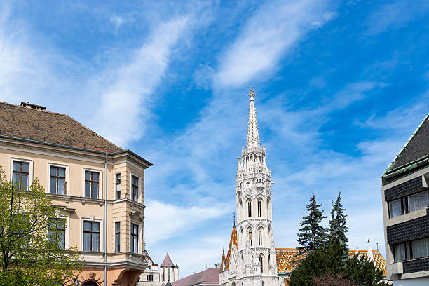 St Matthias church in Budapest.