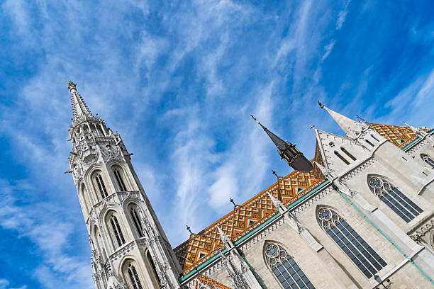 St Matthias church in Budapest.