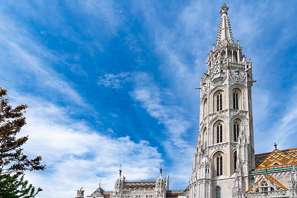 St Matthias church in Budapest.