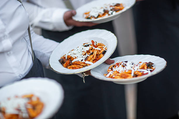 istock Dishes with food ready to serve 2212865141