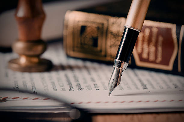 istock Law, notary, attorney background theme 2212871442