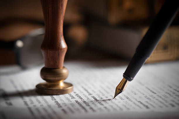 istock Law, notary, attorney background theme 2212871495