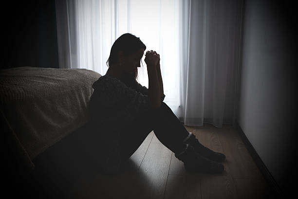istock Woman suffering from depression 2212871744