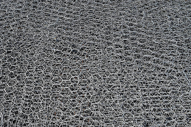 istock Metal net at the Hamburg Amusement Park 2212875696