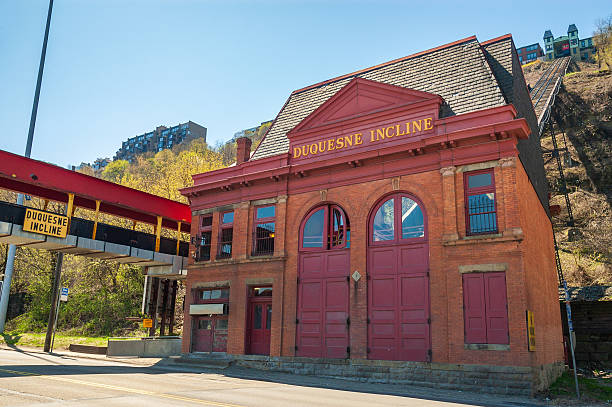 The Duquesne Incline in Pittsburgh, PA