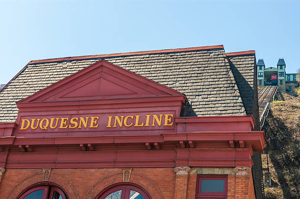 The Duquesne Incline in Pittsburgh, PA