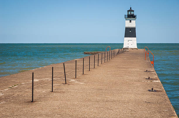 istock The North Pier Lighthouse at Presque Isle Bay 2212888138