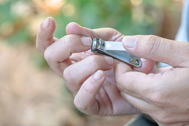 istock Cut the finger nail 2212912158