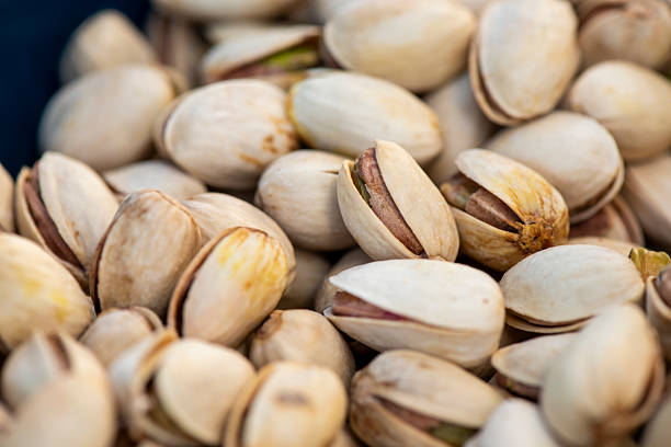 Pistachios at a street market in Istanbul.