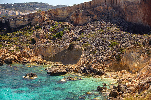 istock Rocky Coastline with Turquoise Water 2212937546