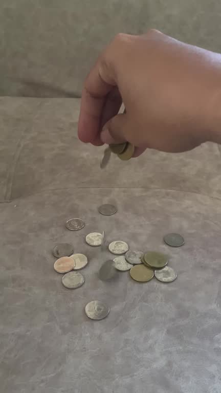 finance money counting business cash currency saving growth economy stack.