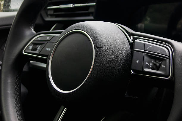 istock Close-up steering wheel  , stock photo 2212947726