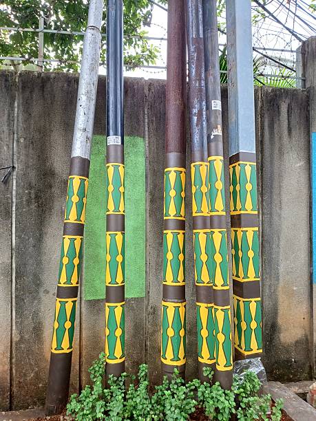 istock electricity poles and telecommunications poles 2212972836