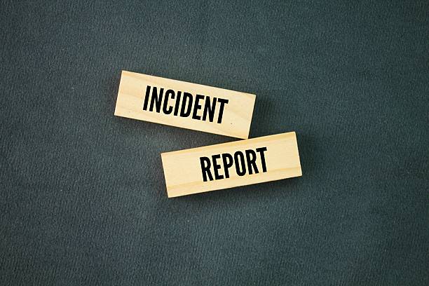 istock stick with the word Incident report. data such as who was involved, what happened, when it happened, where it happened 2212983753