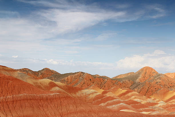 istock Scenery of Zhangye Danxia National Geopark (Rainbow Mountains) 2212984229