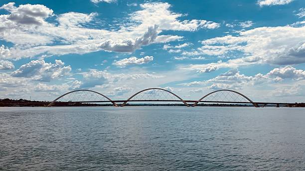 JK Bridge in Brasilia, Brazil