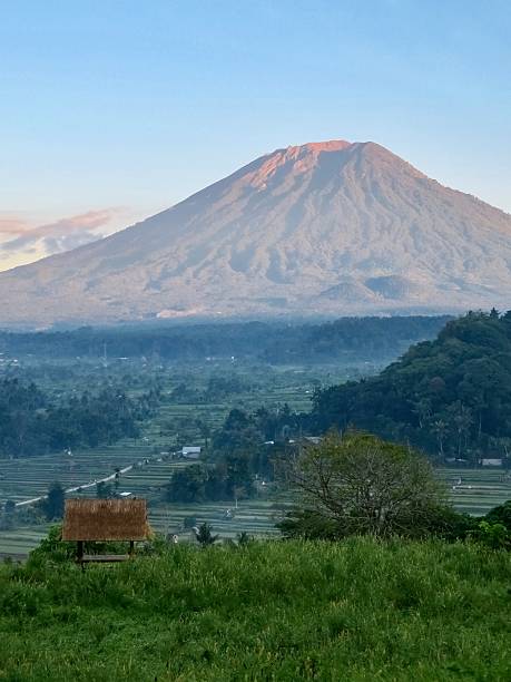 istock Mount Agung and Paddy Field at Sunrise 2212995872