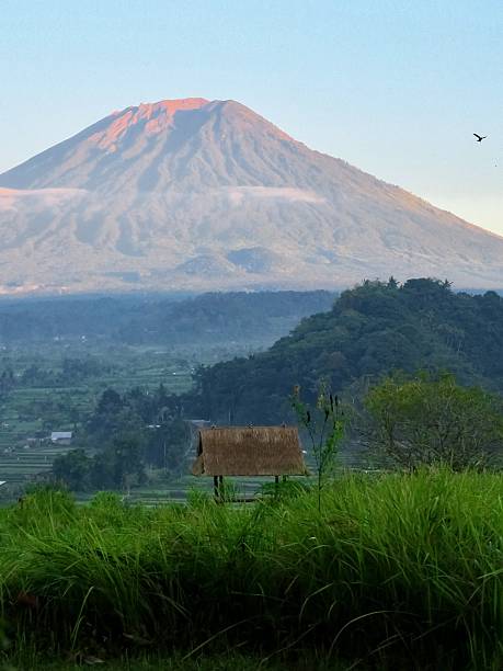 istock Mount Agung and Paddy Field at Sunrise 2212995874