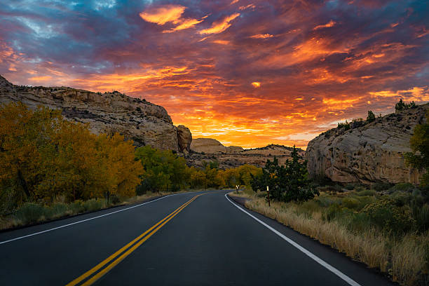 istock Scenic Road Sunset Capitol Reef National Park 2213000851