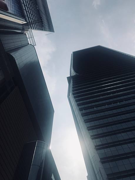 istock Modern building against the sky 2213002060