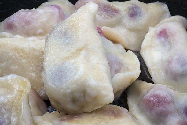 istock Pierogi, a very tasty dinner dish 2213003348