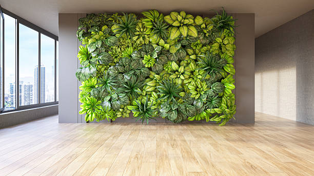 istock Vertical Indoor Garden Wall in Contemporary Office Space 2213006411