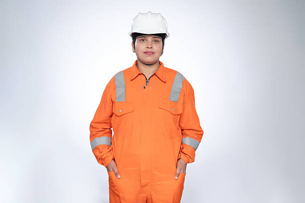 istock Female Engineer of a Polymer manufacturing plant 2213012968