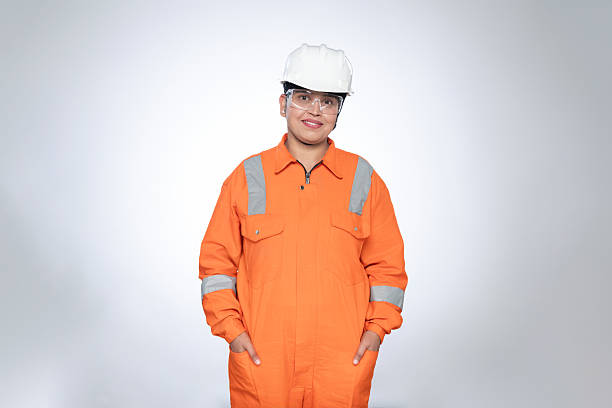 istock Female Engineer of a Polymer manufacturing plant 2213012991