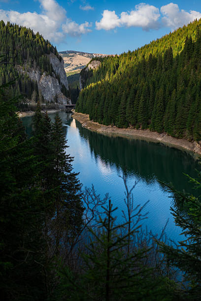 istock Canyon and lake in the mountains. 2213018111
