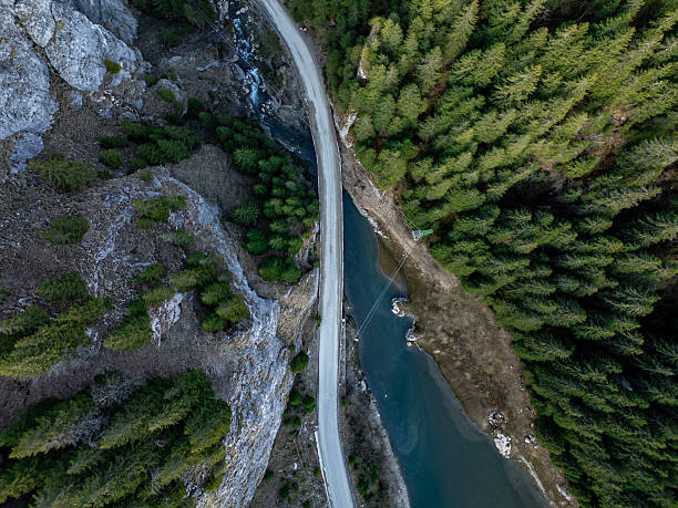 istock Canyon and lake in the mountains. 2213018620