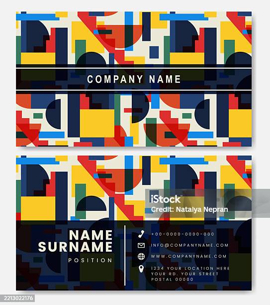 Minimal Abstract Business Card Template Modern Corporate Stationery Id Minimal Abstract Business Card Template Modern Corporate Stationery Id