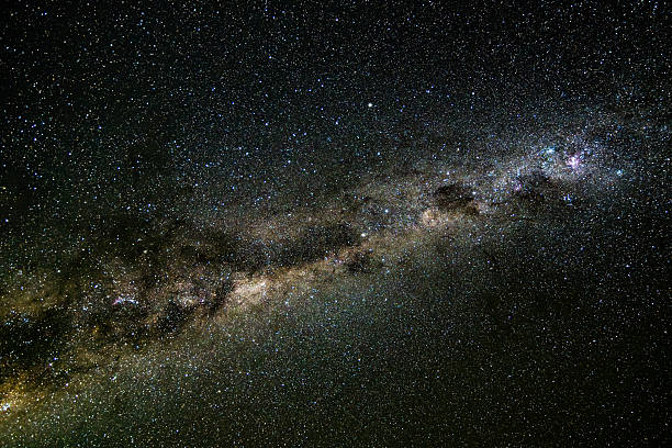 istock Beautiful clear and crisp night with The Milky Way 2213029556