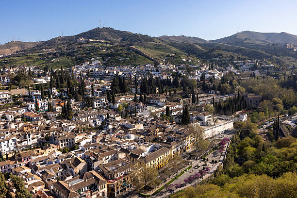 istock aerial view of Granada, Spain 2213034243