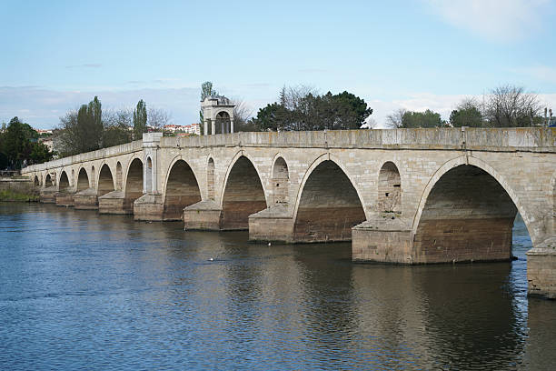 istock Meric Bridge over Meric River, Edirne, Turkiye 2213034553