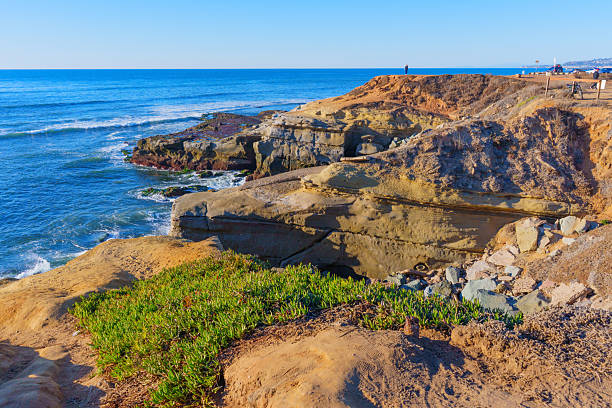 istock Scenic Coastal Cliffs and Pacific Ocean in San Diego, California 2213040197