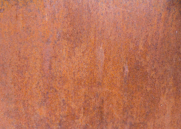 istock Close up of rusty metal surface texture 2213046482