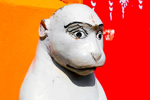 Markandeshwar Temple in Puri, Orisha.  Chimera Sculpture to the entry