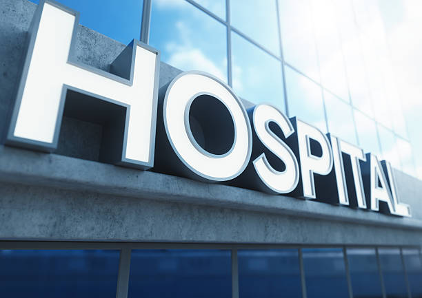 istock Generic Hospital Building SIgn 2213046806