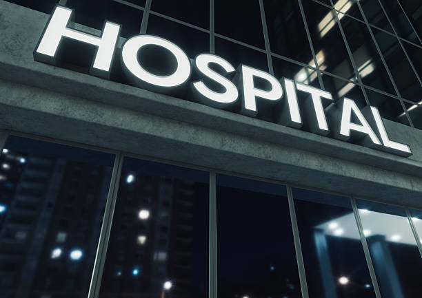 istock Generic Hospital Building SIgn 2213046861