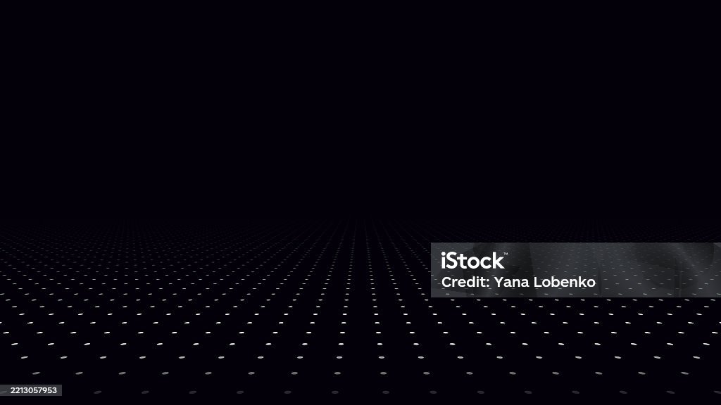 A Structured Grid Layout Is Displayed Featuring Small White Points On A ...