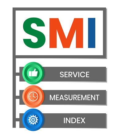 Service Measure Llc Smi Service Measurement Index Stock Illustration - Download Image Now ...