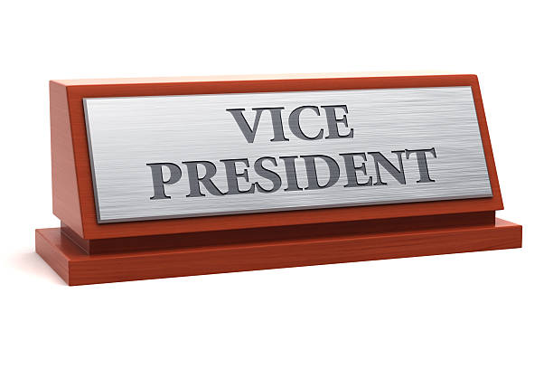 istock Vice President job title on nameplate 2213061541