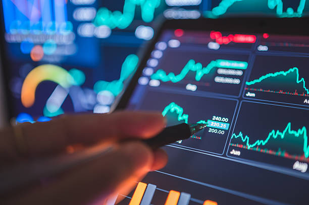 istock Financial person interesting to applied Artificial Intelligence robottrading in platform cryptocurrencies and invest in digital asset 2213062367