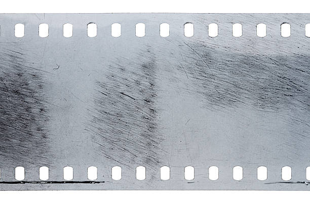 istock Dusty and grungy 35mm film texture or surface 2213068981