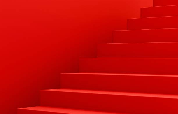 istock Simple 3D illustration of stairs. 2213071838
