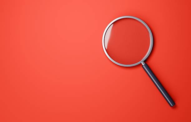 istock 3D illustration of a magnifying glass 2213073004